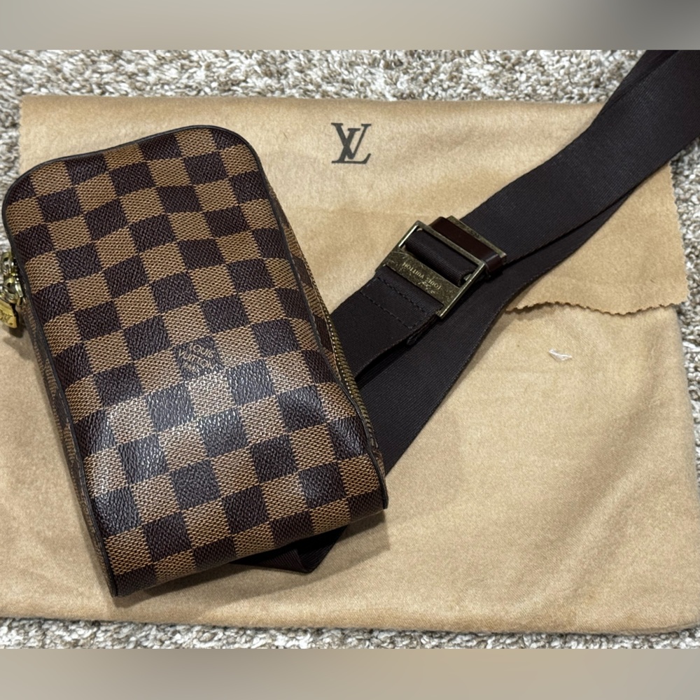 LV louis Vuitton Damier Ebene Geronimos